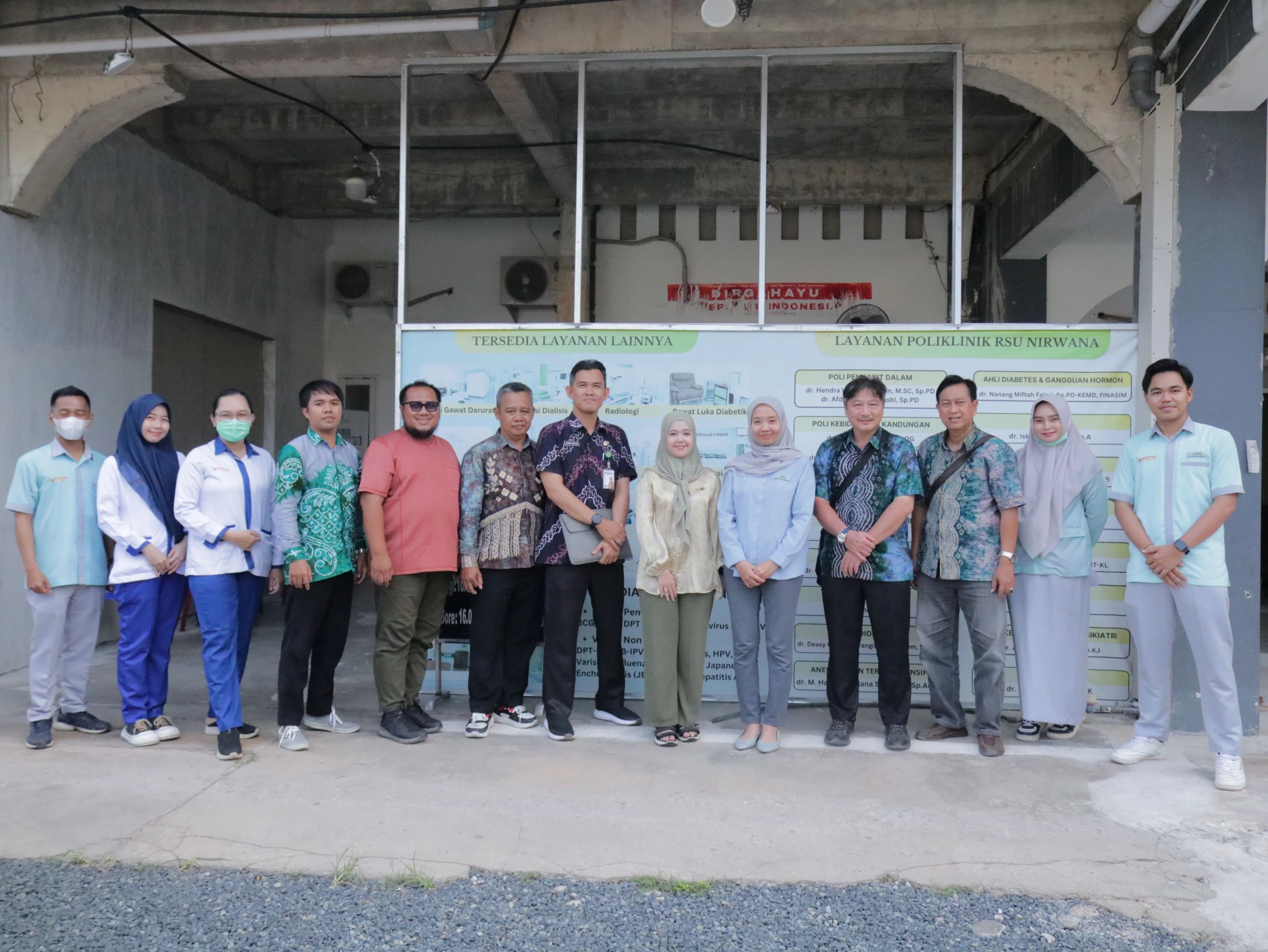Dinkes Provinsi Kalsel dan Dinkes Kota Banjarbaru Lakukan Visitasi Layanan Kesehatan bagi Calon Jamaah Haji Khusus di RSU Nirwana